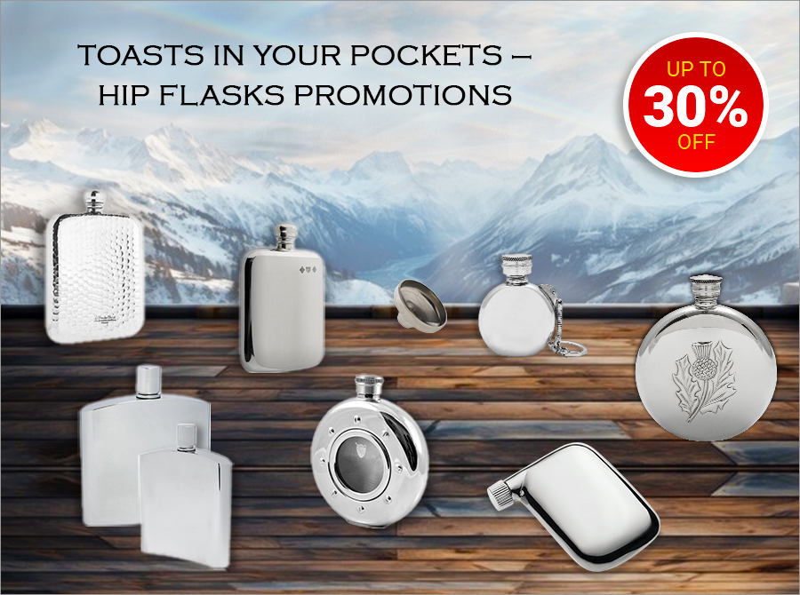 Toasts in Your Pockets – Hip Flasks