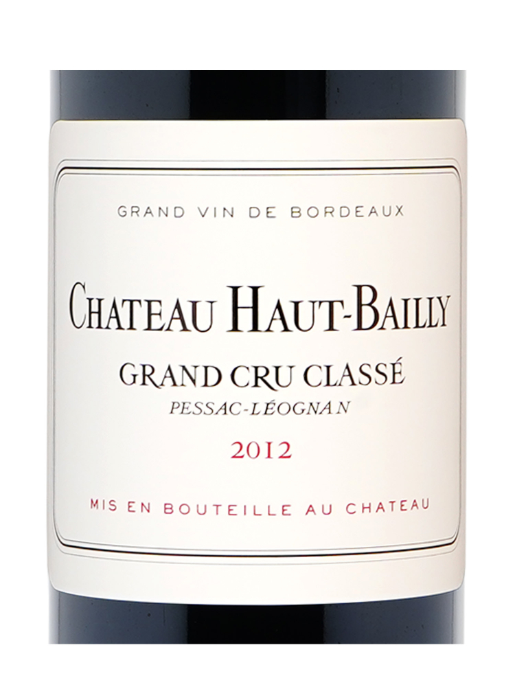 Ch.Haut Bailly 2012 - 6bots