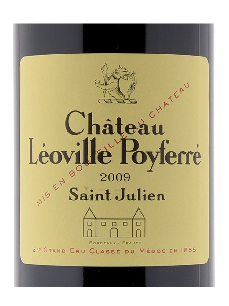 Ch.Leoville Poyferre 2009 ex-ch 1500ml - 3bots