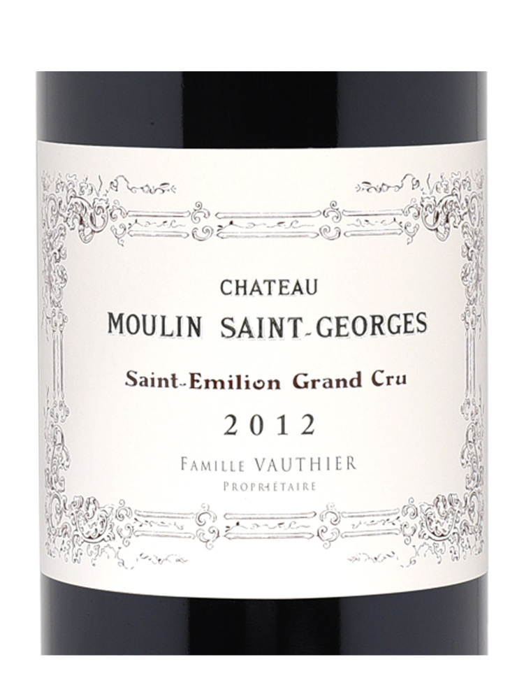 Ch.Moulin Saint Georges 2012 - 3bots