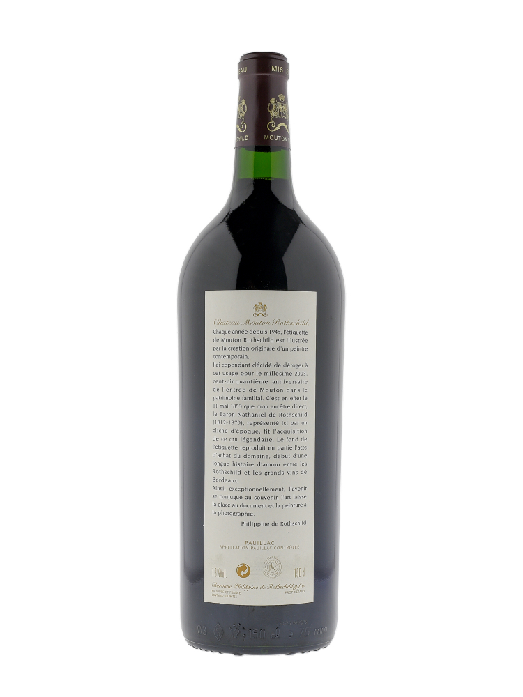 Ch.Mouton Rothschild 2003 1500ml - 3bots