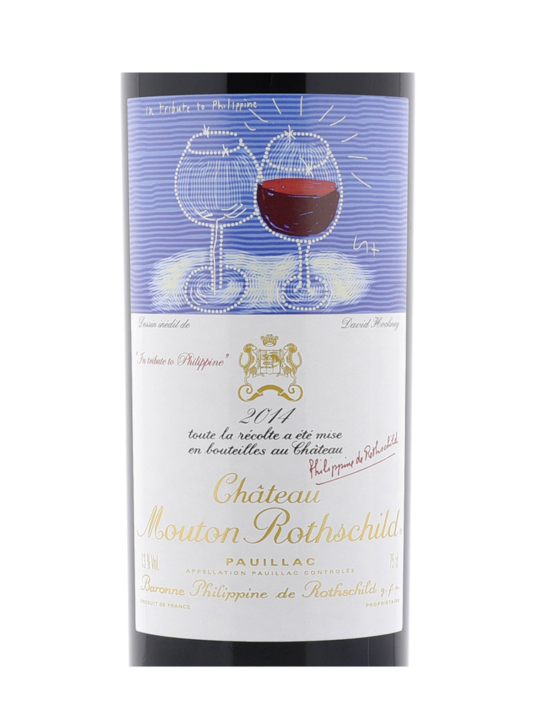 Ch.Mouton Rothschild 2014 ex-ch - 3bots