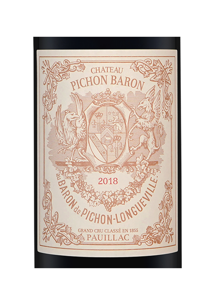 Ch.Pichon Baron 2018 ex-ch 375ml - 3bots