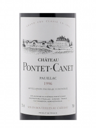 Ch.Pontet Canet 1996 - 3bots