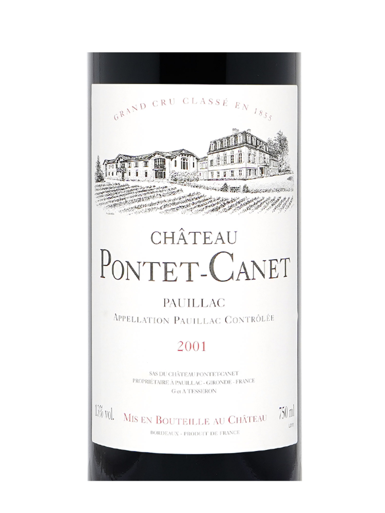 Ch.Pontet Canet 2001 - 3bots