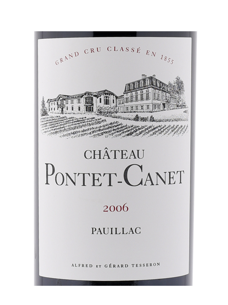 Ch.Pontet Canet 2006 - 6bots