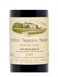 Ch.Troplong Mondot 2005 375ml - 6bots