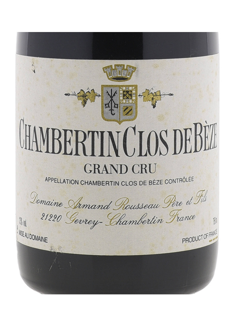 Armand Rousseau Chambertin Clos de Beze Grand Cru 1995 - 3bots