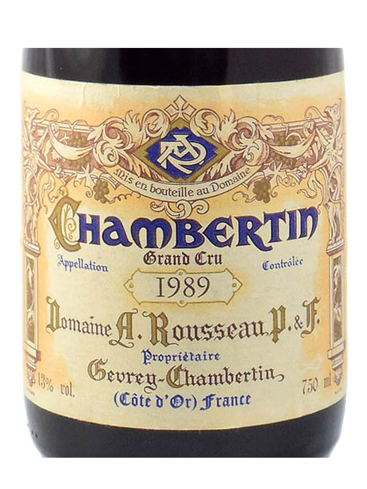 Armand Rousseau Chambertin Grand Cru 1989 - 6bots