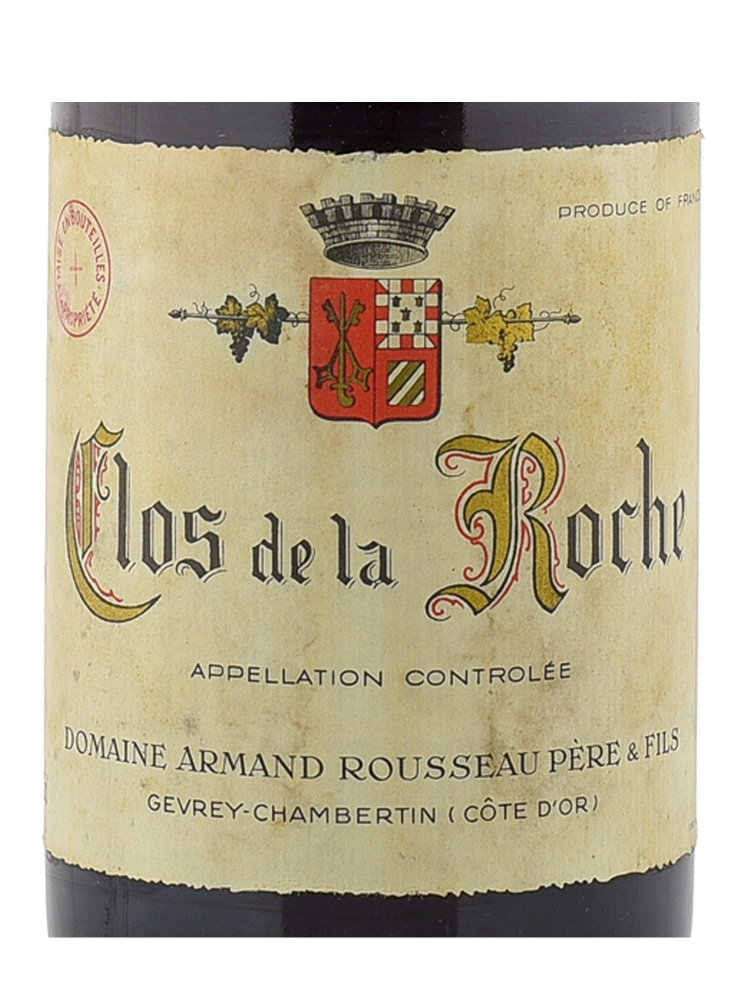 Armand Rousseau Clos de la Roche Grand Cru 1985