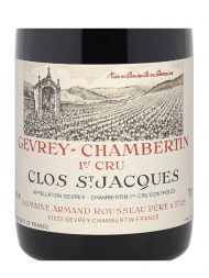 Armand Rousseau Gevrey Chambertin Clos St Jacques 1er Cru 1999 - 6bots