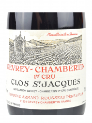 Armand Rousseau Gevrey Chambertin Clos St Jacques 1er Cru 2000 - 6bots