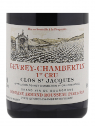 Armand Rousseau Gevrey Chambertin Clos St Jacques 1er Cru 2011 - 6bots