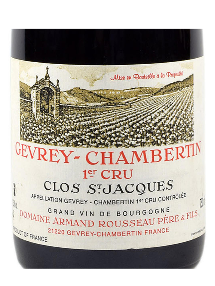 Armand Rousseau Gevrey Chambertin Clos St Jacques 1er Cru 2006 - 3bots