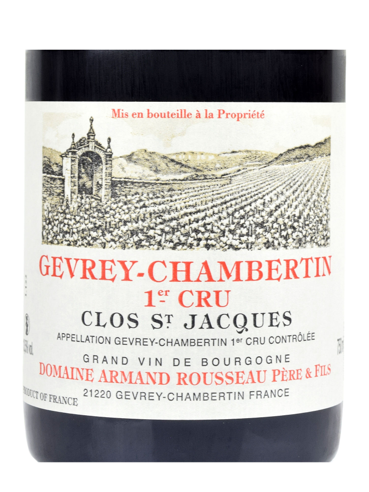 Armand Rousseau Gevrey Chambertin Clos St Jacques 1er Cru 2012 - 3bots