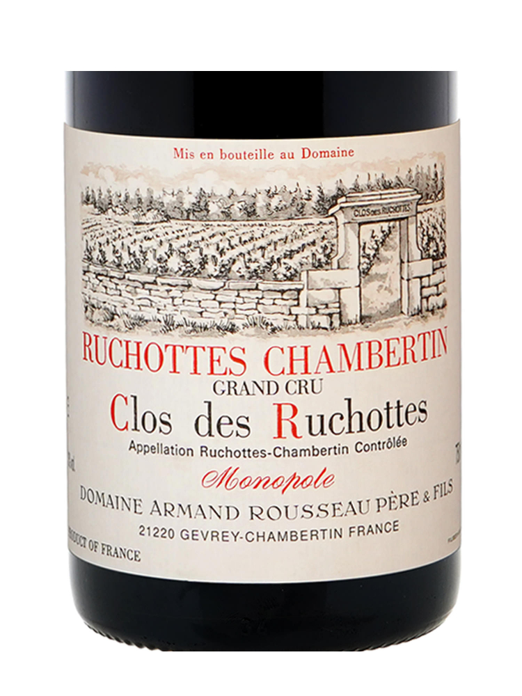 Armand Rousseau Ruchottes Chambertin Clos des Ruchottes Grand Cru 2001 - 3bots