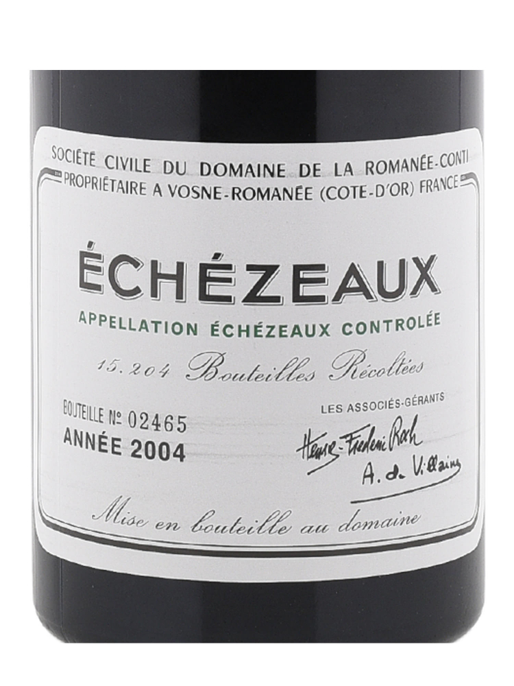 DRC Echezeaux Grand Cru 2004 - 3bots