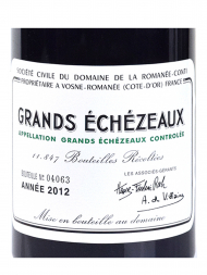 DRC Grands Echezeaux Grand Cru 2012 ex-do - 6bots