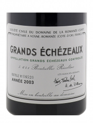 DRC Grands Echezeaux Grand Cru 2003 - 6bots