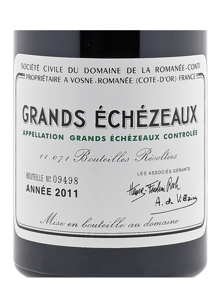 DRC Grands Echezeaux Grand Cru 2011