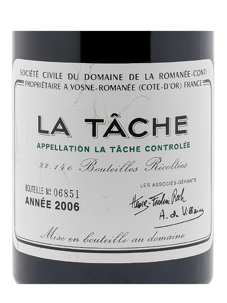 DRC La Tache Grand Cru 2006 - 3bots