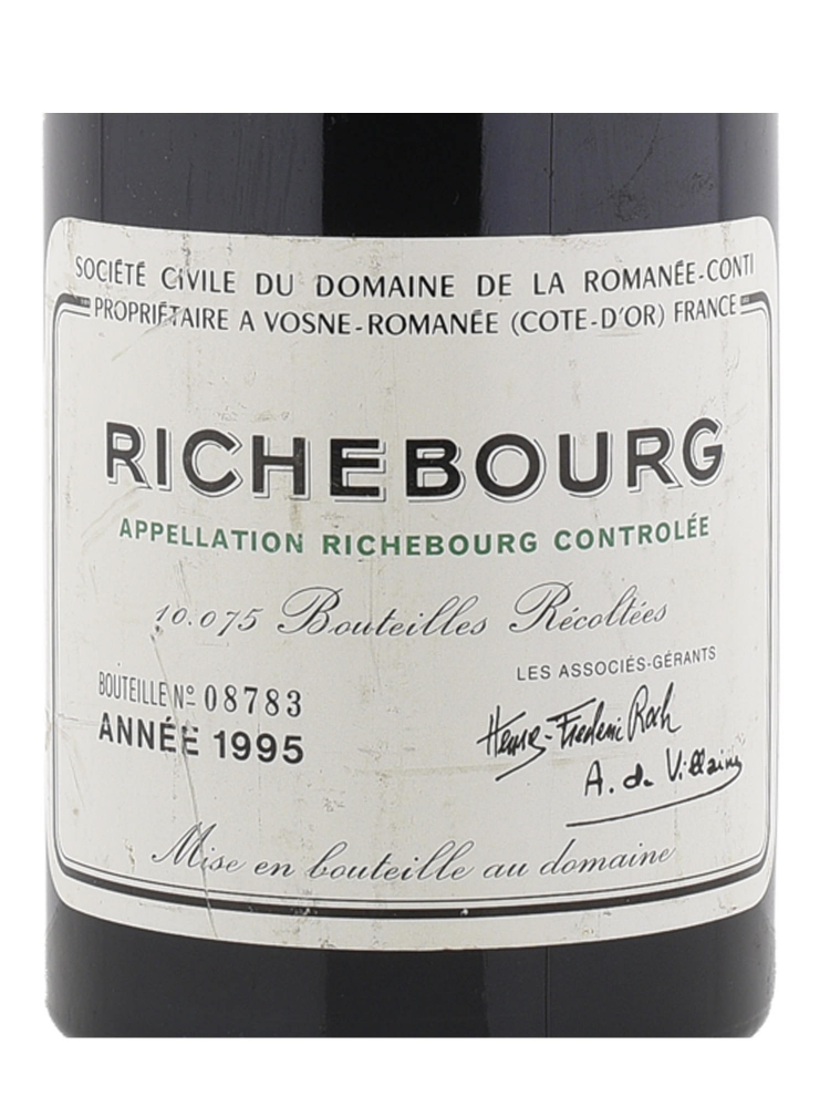 DRC Richebourg Grand Cru 1995 - 3bots