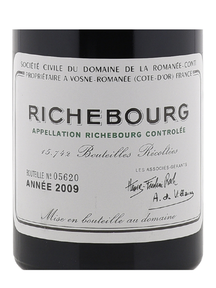 DRC Richebourg Grand Cru 2009 - 6bots