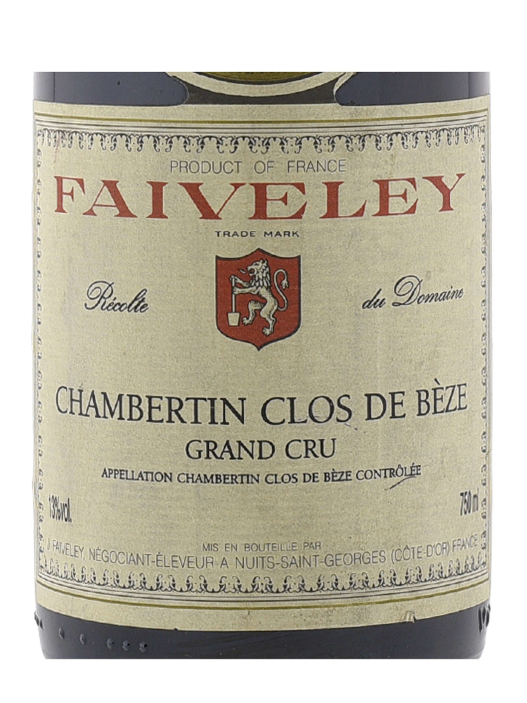 Faiveley Chambertin Clos de Beze Grand Cru 1997 - 3bots