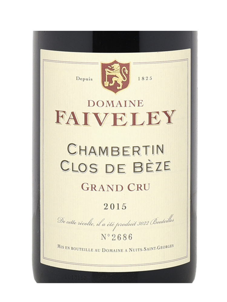 Faiveley Chambertin Clos de Beze Grand Cru 2015 - 3bots