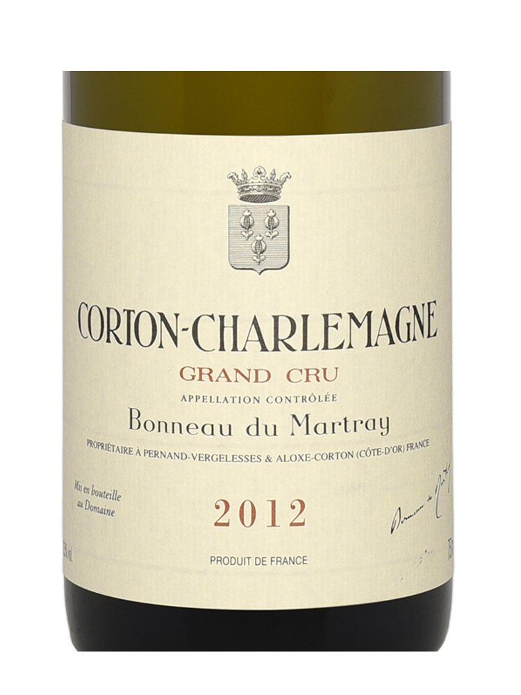 Bonneau du Martray Corton Charlemagne Grand Cru 2012 - 6bots