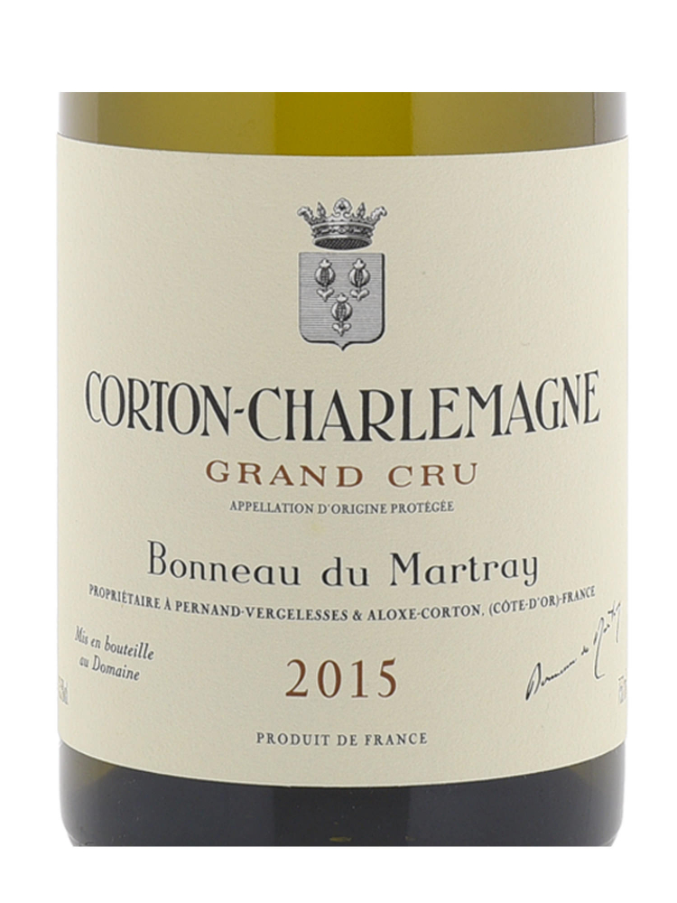 Bonneau du Martray Corton Charlemagne Grand Cru 2015 - 3bots