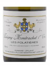 Leflaive Puligny Montrachet les Folatieres 1er Cru 2011 - 6bots