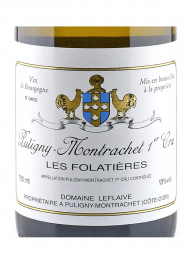 Leflaive Puligny Montrachet les Folatieres 1er Cru 2013 - 3bots