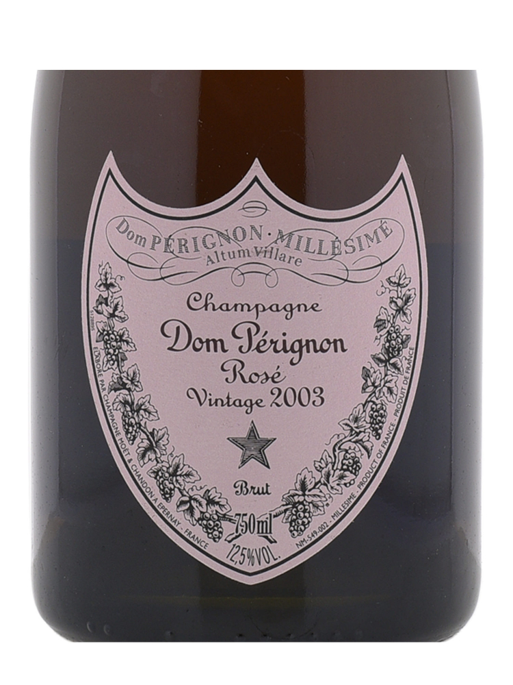 Dom Perignon Rose 2003 w/box - 6bots