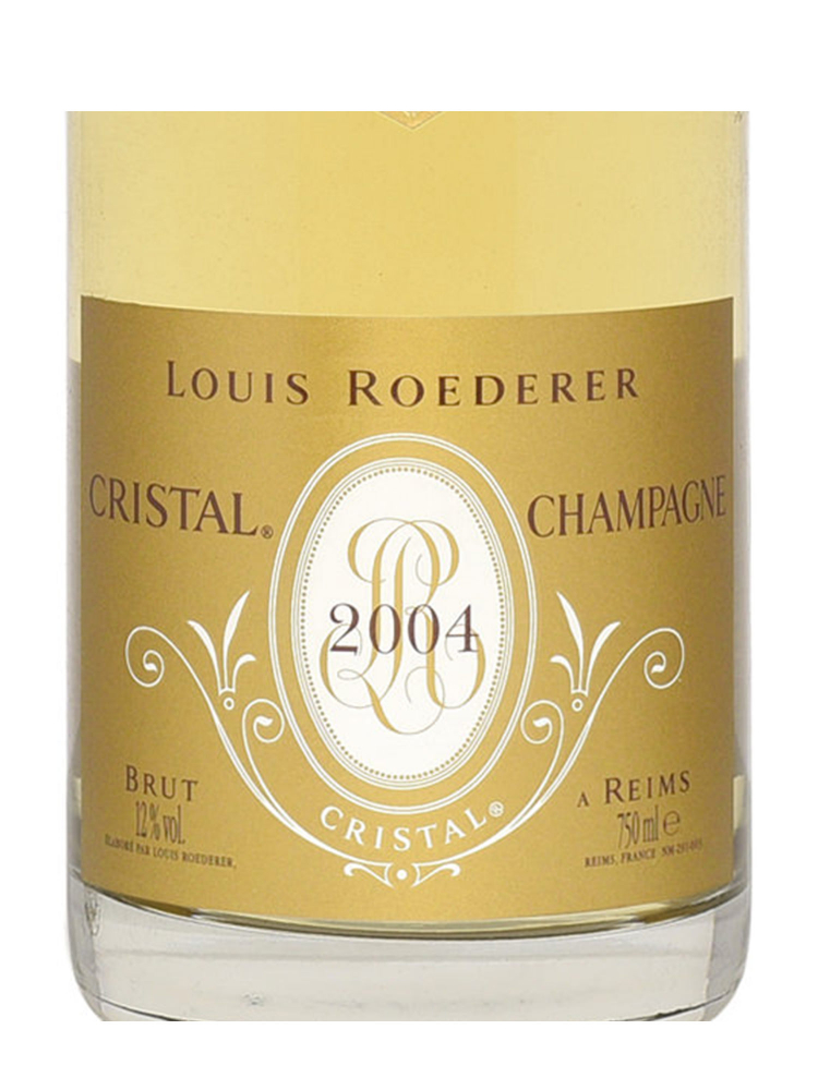 Louis Roederer Cristal Brut 2004 w/box - 3bots