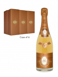 路易王妃水晶桃红香槟酒 2002（盒装） - 6瓶