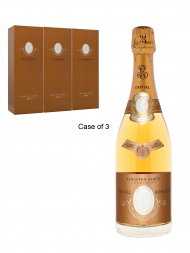 路易王妃水晶桃红香槟酒 2013（盒装）- 3瓶
