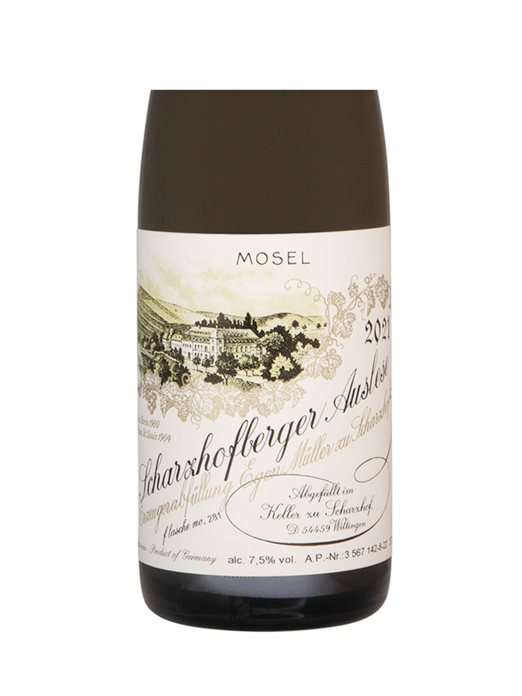 Egon Muller Scharzhofberger Riesling Auslese 2021 375ml - 6bots