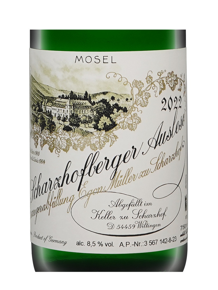 Egon Muller Scharzhofberger Riesling Auslese 2022 - 3bots