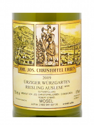 Joh Jos Christoffel Uerziger Wuerzgarten Riesling Auslese*** 2019 - 3bots