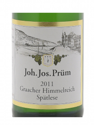 Joh Jos Prum Graacher Himmelreich Riesling Spatlese 2011 - 3bots