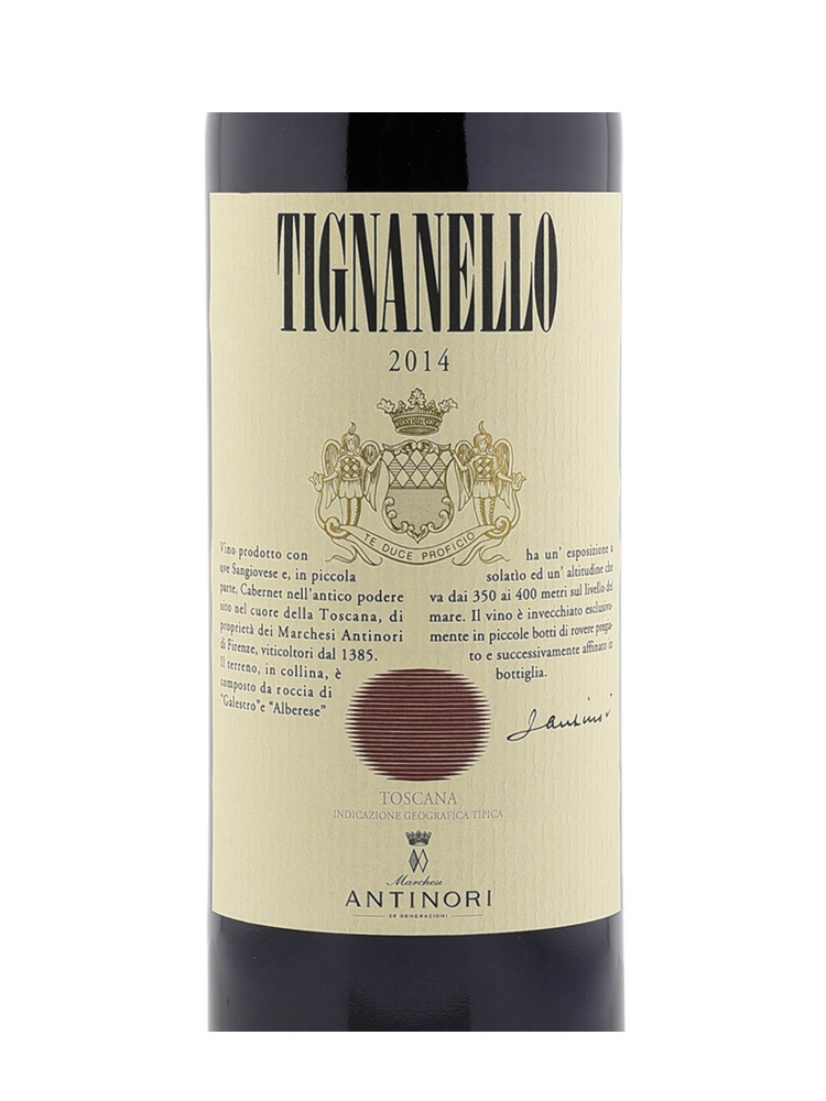 Antinori Tignanello 2014 - 3bots