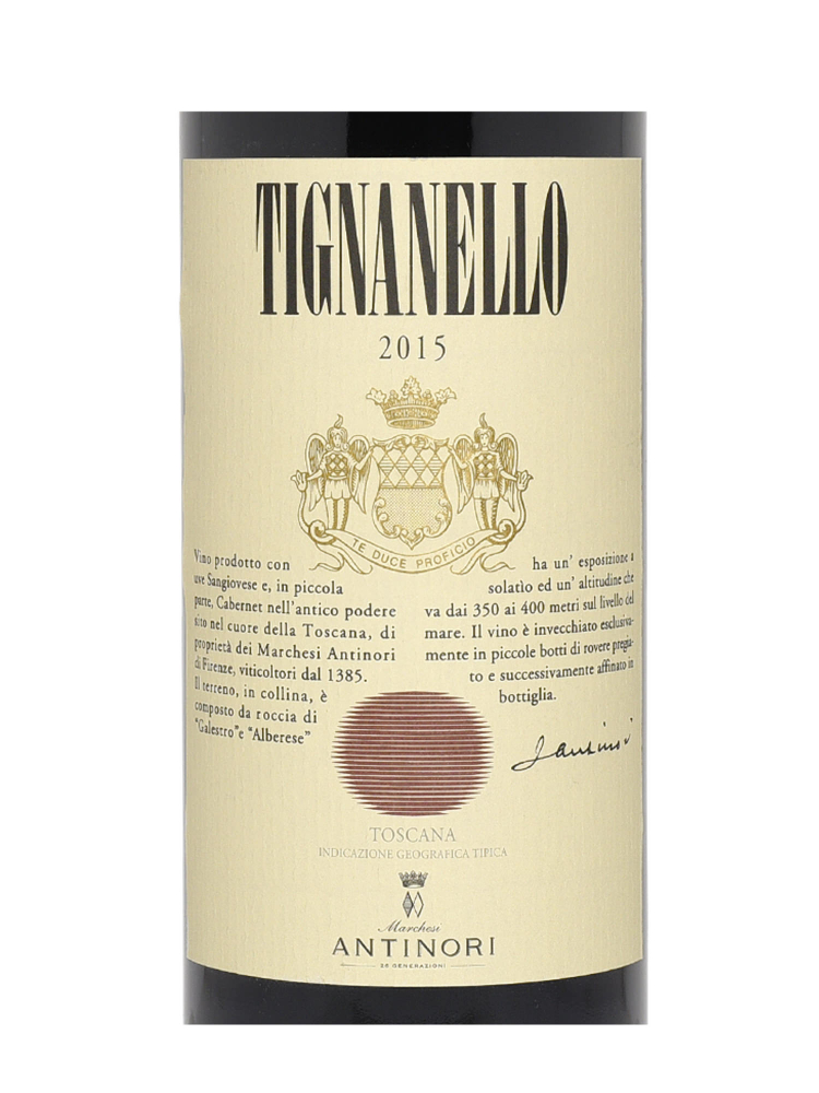 Antinori Tignanello 2015 - 6bots