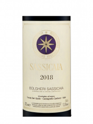 Sassicaia Vino Da Tavola 2018 375ml - 6bots