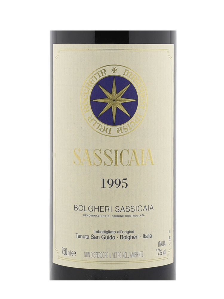 Sassicaia Vino Da Tavola 1995 - 6bots