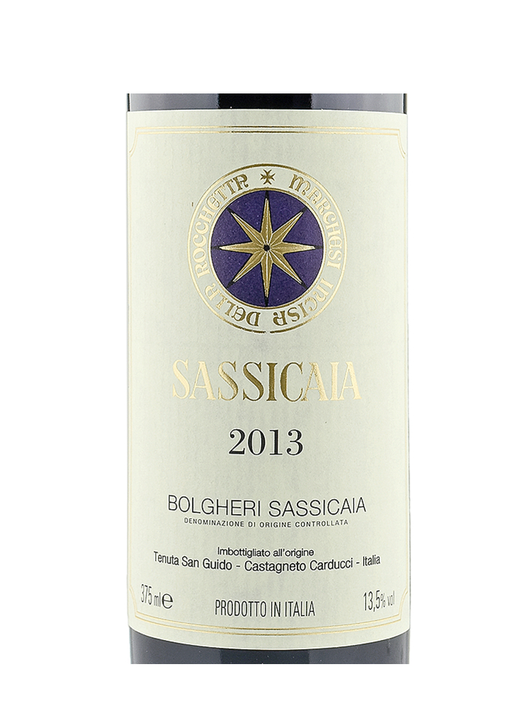 Sassicaia Vino Da Tavola 2013 375ml - 3bots