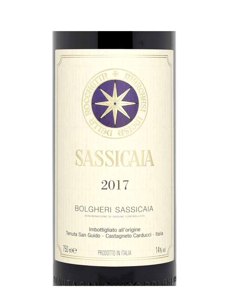 Sassicaia Vino Da Tavola 2017 - 3bots