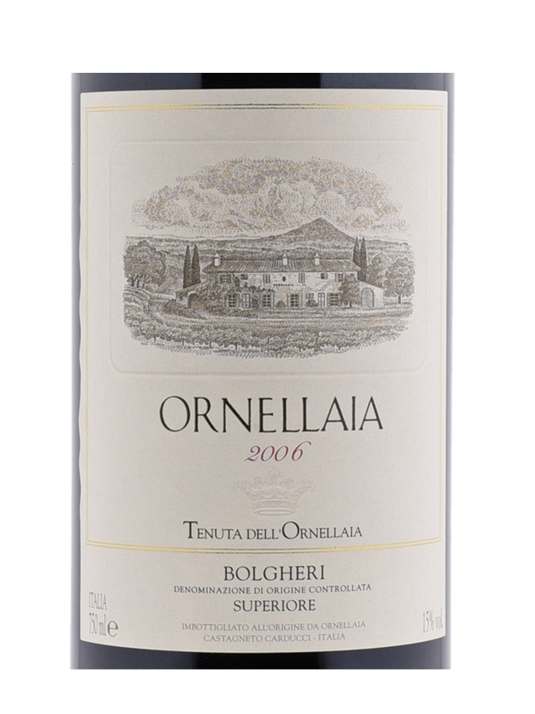 Tenuta Dell'Ornellaia, Ornellaia Vino Da Tavola 2006 - 3bots