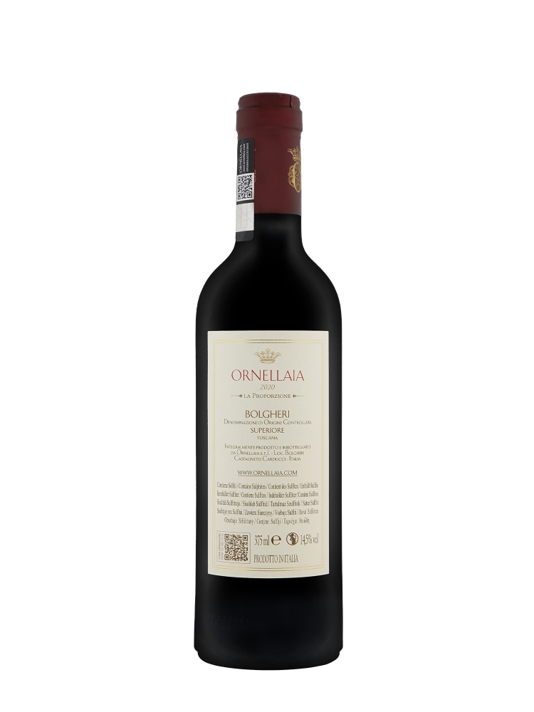 Tenuta Dell'Ornellaia, Ornellaia Vino Da Tavola 2020 375ml - 3bots