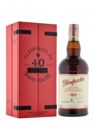 Glenfarclas  40 Year Old Single Malt Whisky 700ml Red Gift Box